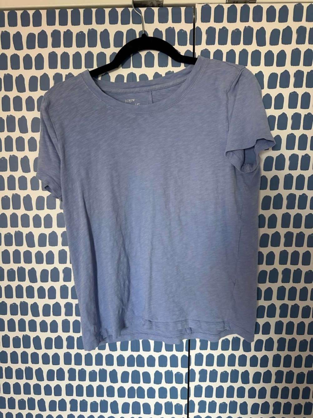 J. Crew Light Blue Short Sleeve Crewneck Tee